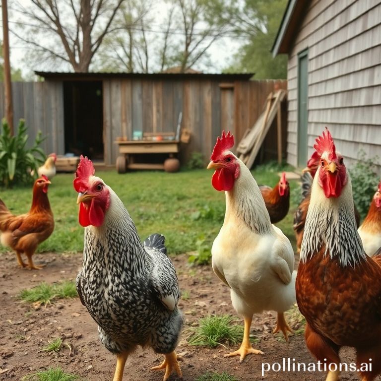 how to get rid of neighbors chickens